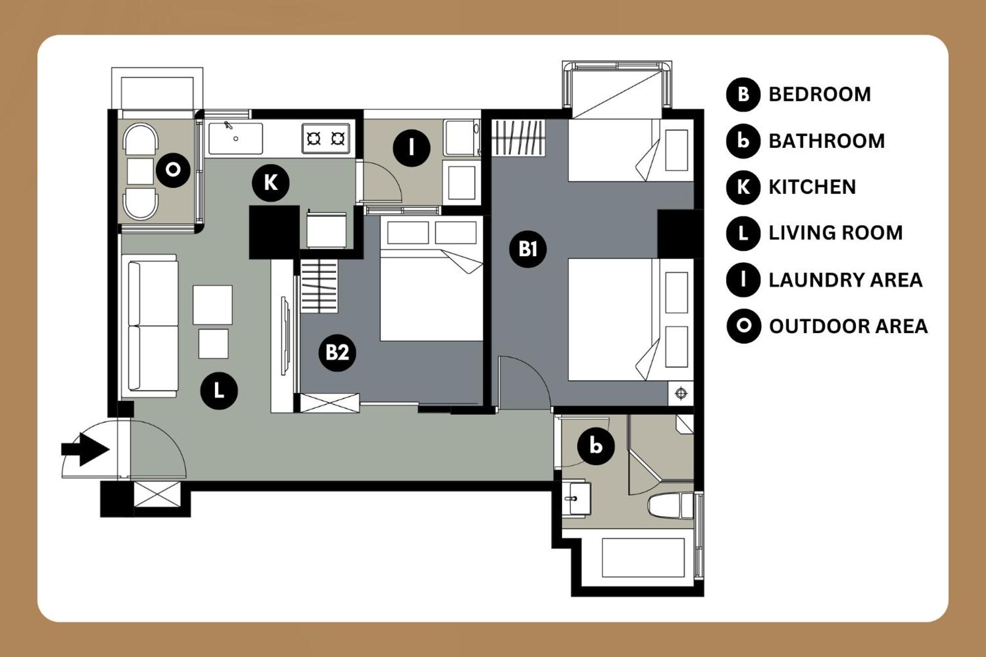 Comfy & Central 2B1B, Sleeps 5, 3Min To Daan Mrt 舒適市中心 2房1衛 睡5人 3分到大安站 Taipei Extérieur photo